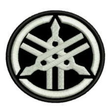 Nášivka Yamaha znak okrúhla